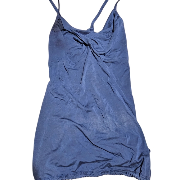 MEC  Tank With Bottom Tie And Crisscross Back Straps - Picture 3 of 4